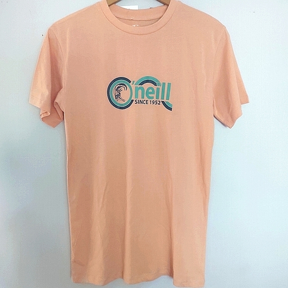 O'NEILL| Retro Graphic T-Shirt | Peachy Dreamin' | Cotton Blend Size Small | NWT